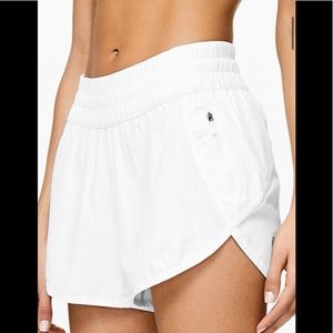 RARE white lululemon shorts